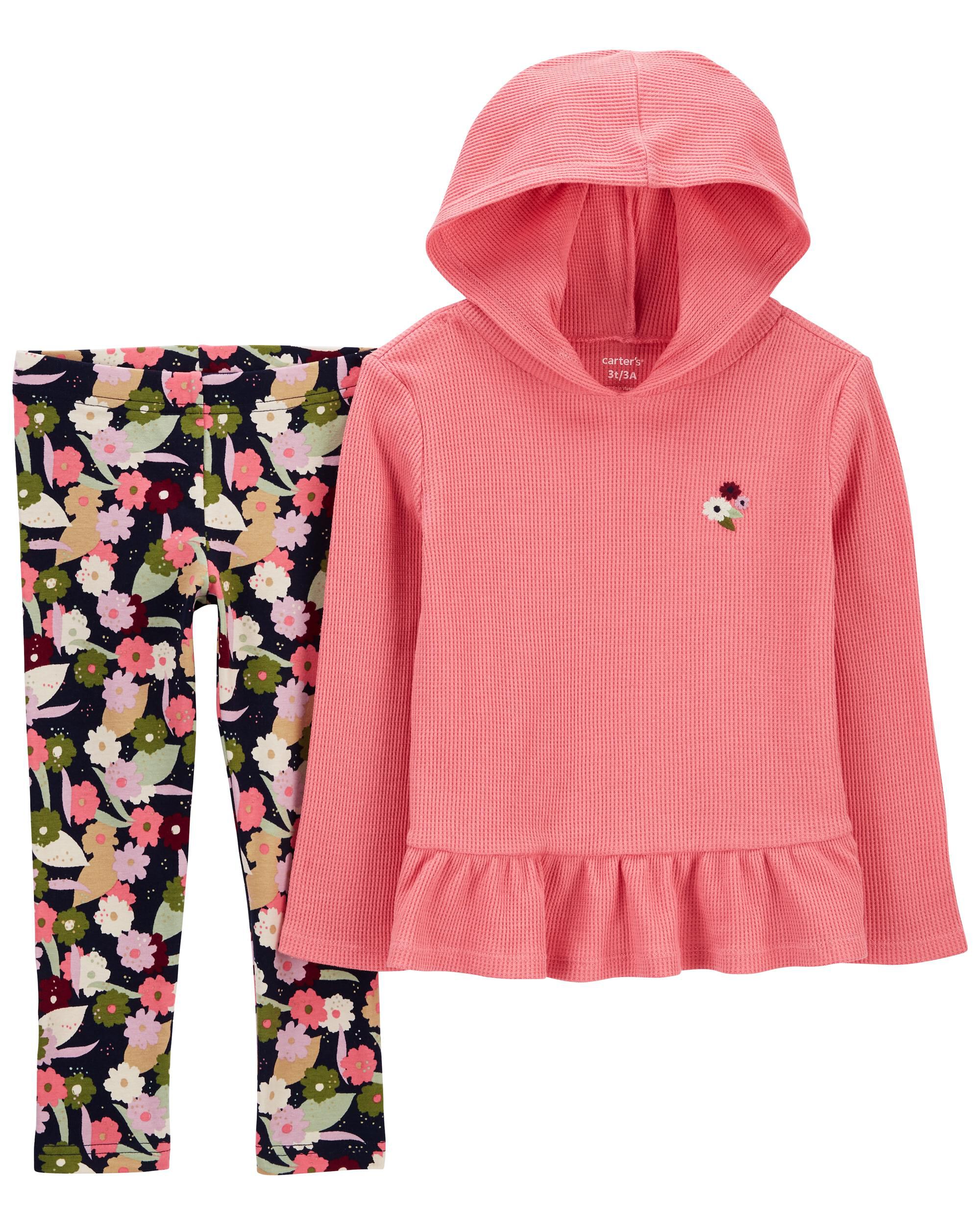 Baby 2 Piece Leggings and Hoodie Set